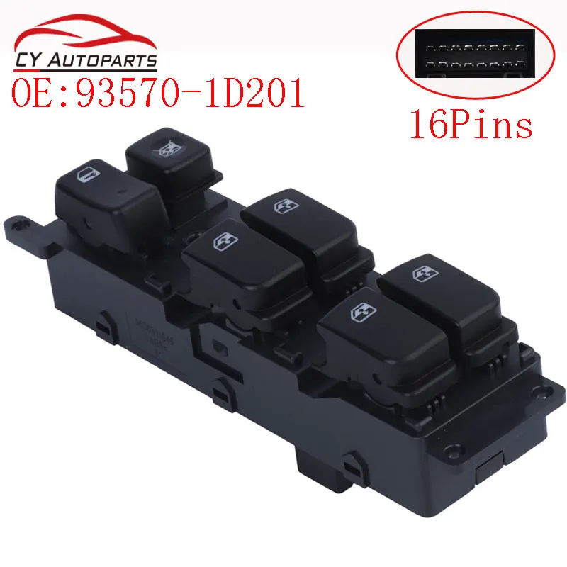 

New Power Window Switch For Kia Carens Car Accessories 93570-1D201 935701D201