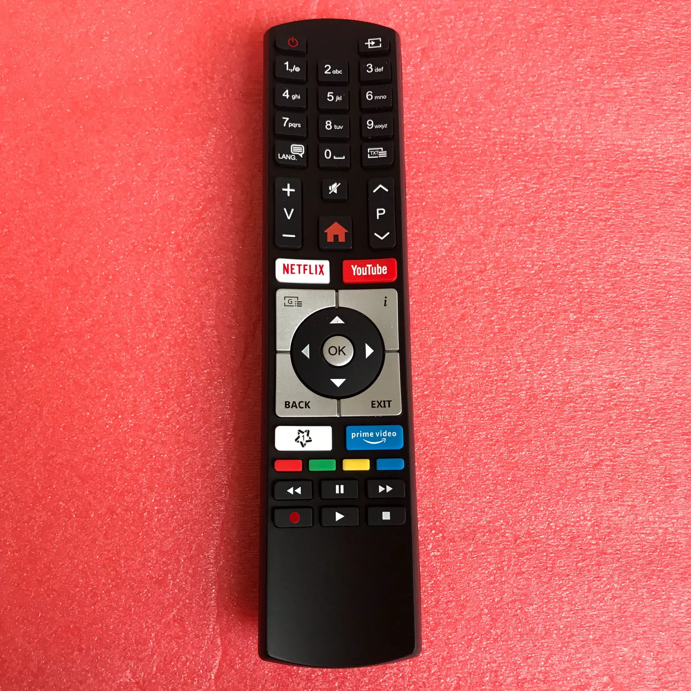 RC4318P RC4318 Control remoto para Vestel Finlux Telefunken Edenwood 4K Smart TV C40U446 C40U446A D40U297M4CW D40F289R4CW