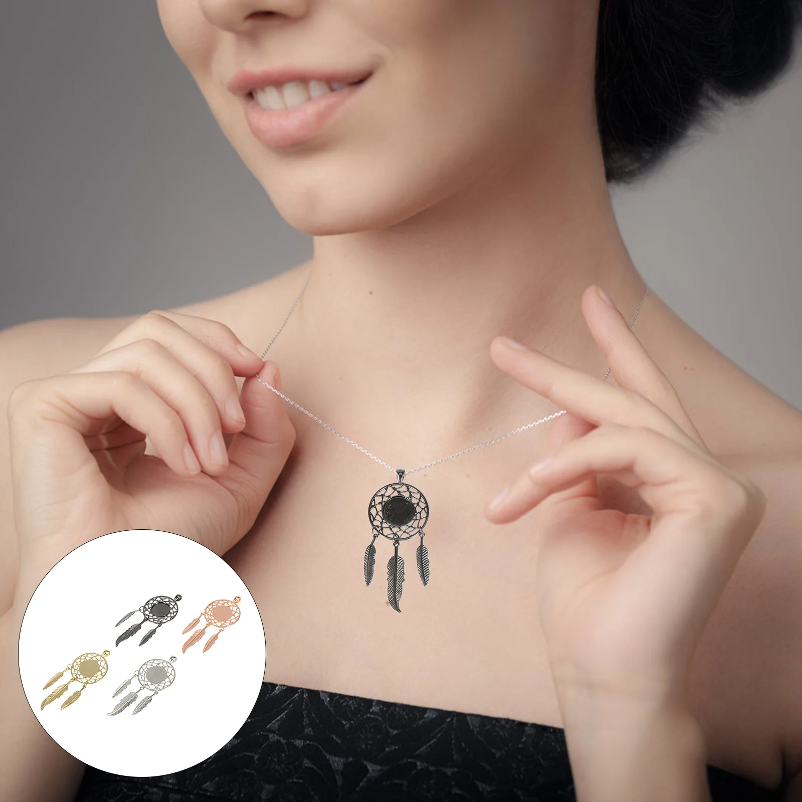 

40Pcs Dream Catcher Wall Hanging Decorative Pendants Indoor Outdoor Home Decor Hanging Ornament Unique Glass Cabochon DIY