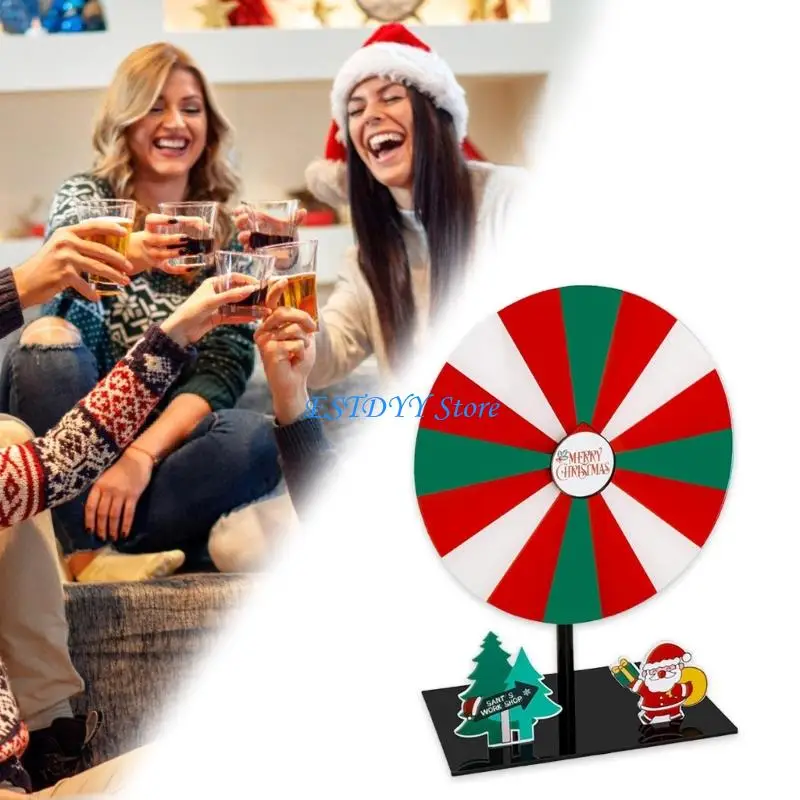 عجلة ألعاب دوارة من النوع الثقيل G6DE عجلة ألعاب ملونة قابلة لإعادة الاستخدام مع قاعدة معدنية متينة للأطفال والكبار