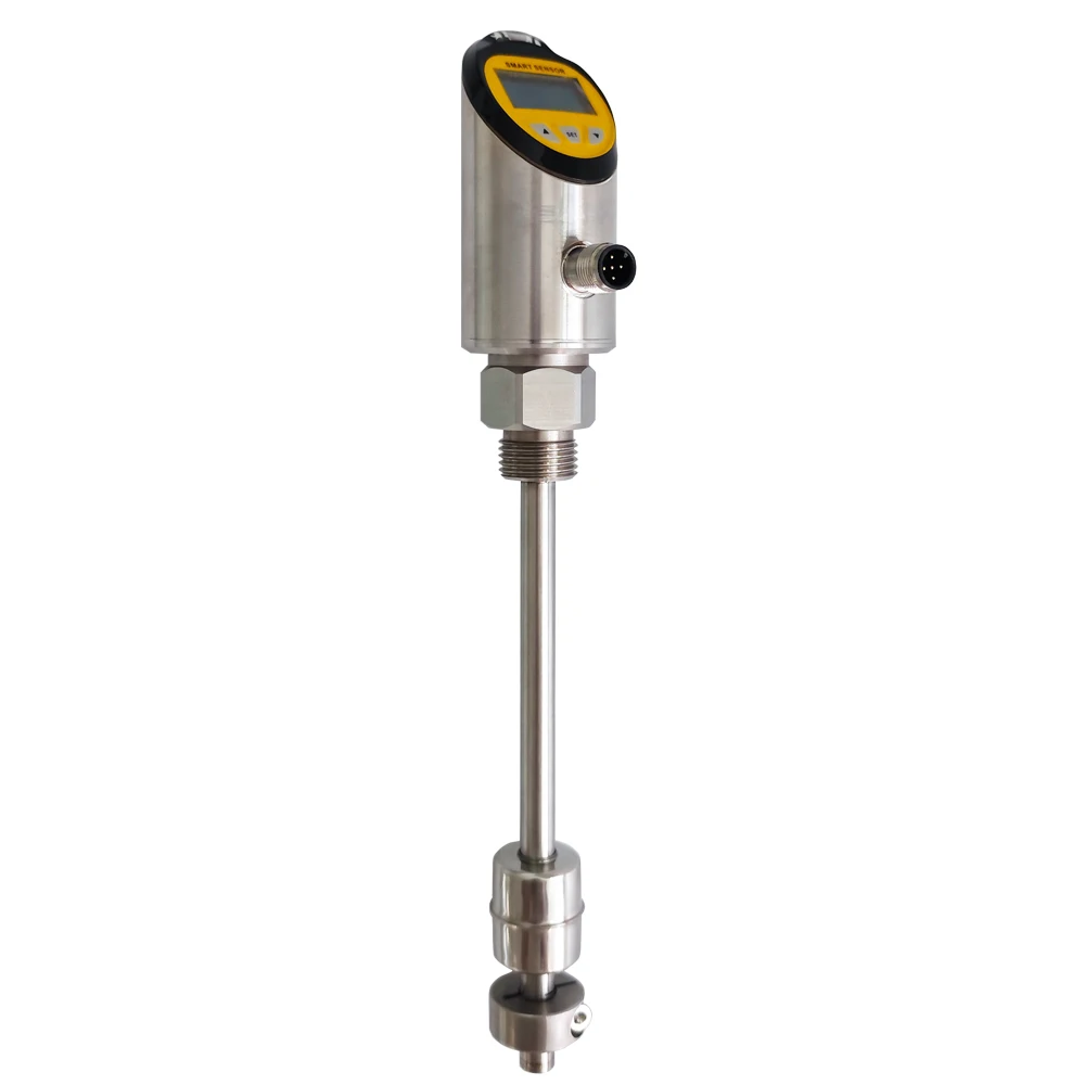 VOLKE Stainless Steel Vertical Fuel Liquid Float Switch Sensor Magnetic Level Measuring Instruments
