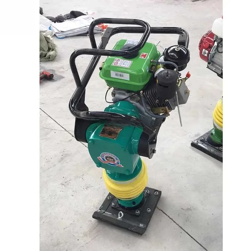 Impact Tamper Flat Plate Tamper Roadbed Vibrating Tamper Road Construction Tamping Machine