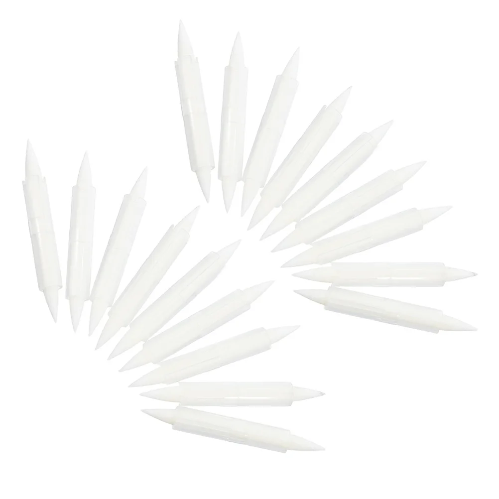 30Pcs Paint Pen Nibs Replacement Tips Soft Valve-Flow Nibs for Marker Pens Ideal for Drawing Graffiti Art Projects Stationery