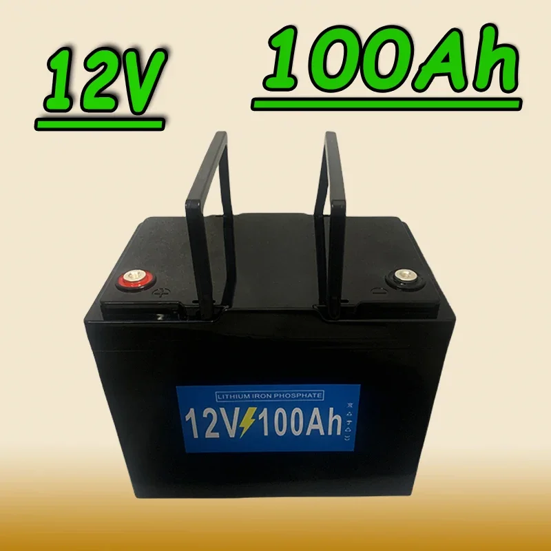 12V 100Ah Battery pack For Solar Energy Storage Yacht Robot Electric sprayer, children's toy car, solar street lights, emergency