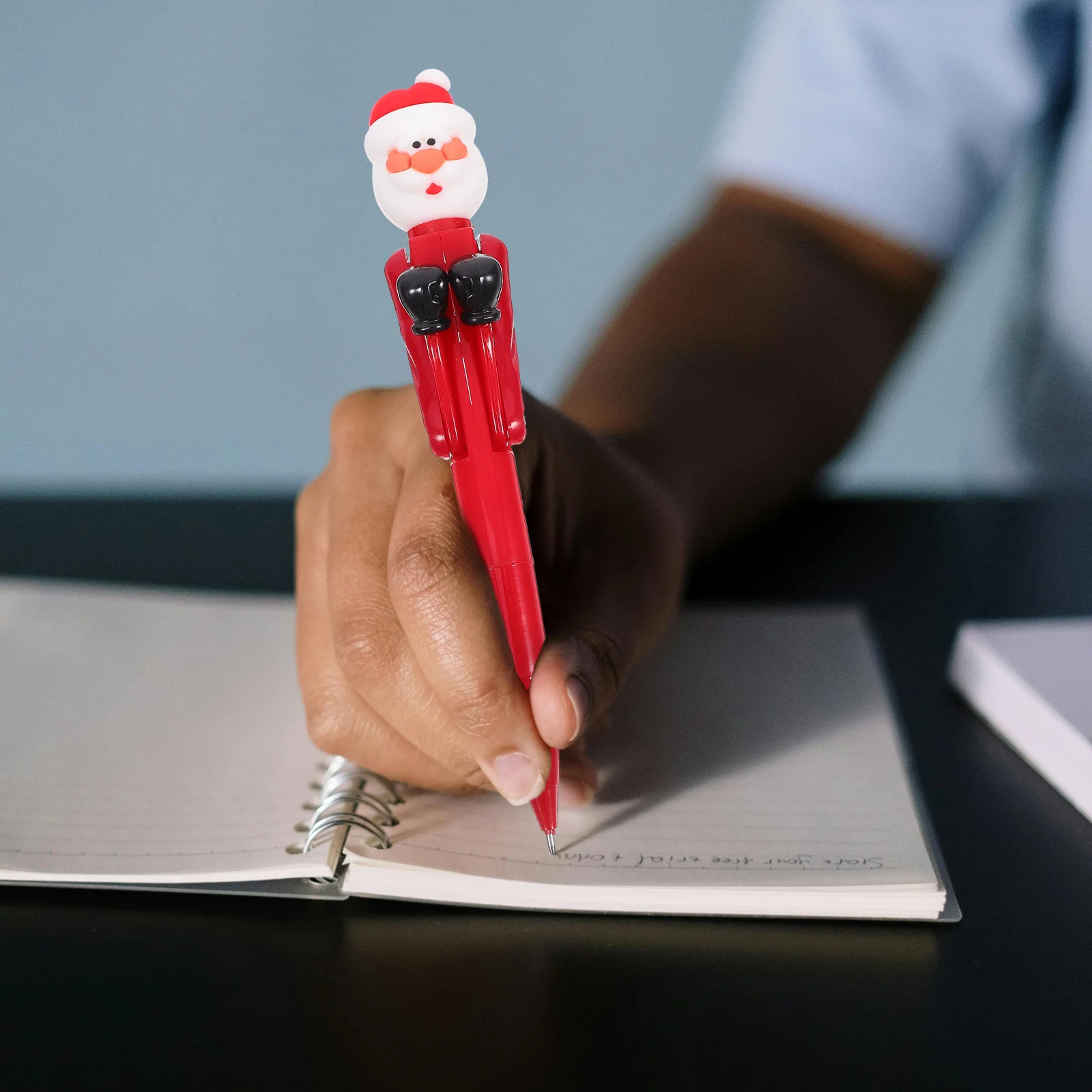 

Creative Ink Xmas Pens Santa Claus Party Favors Bulk Writing Stationery for Home Work Sign Notes Doodling Calligraphy Sketching