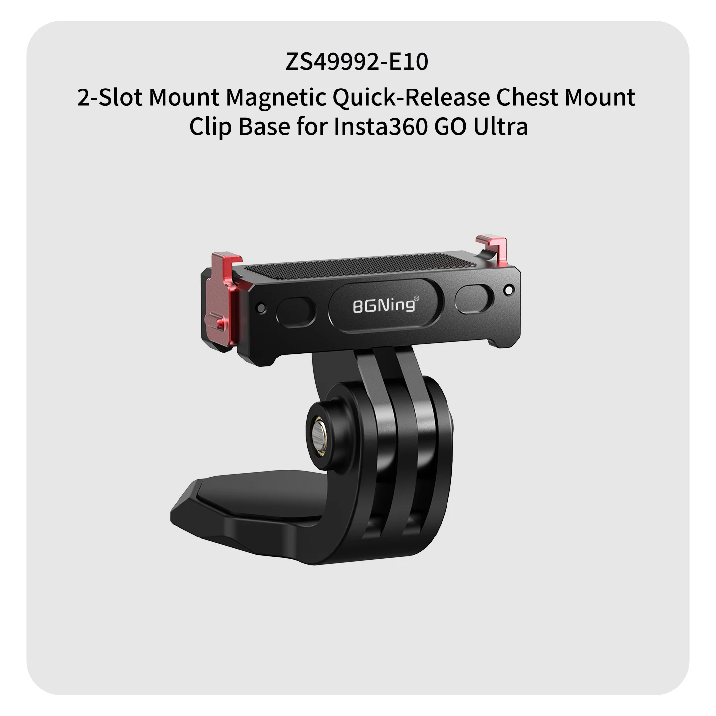 Action Kamera Halterung POV Brust Hut Clip für Insta360 Go3S Rahmen Feste Magnetische Quick Release für Go Ultra für DJI GoPro Halterung – Detail 14