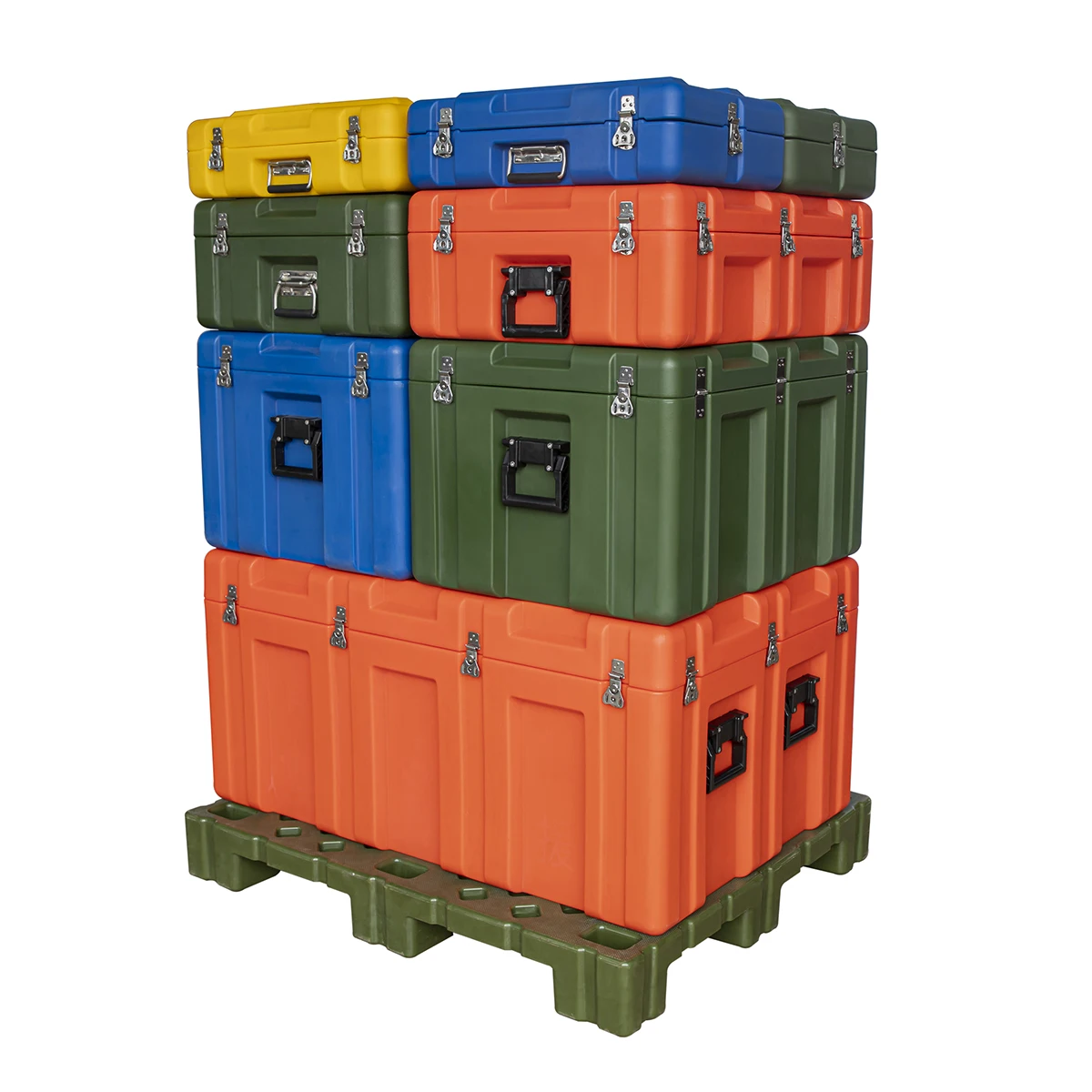 Newly Designed Lining Customized Long Hard Equipment Storage Case Box Waterproof Shockproof Dustproof High Quality Toolbox