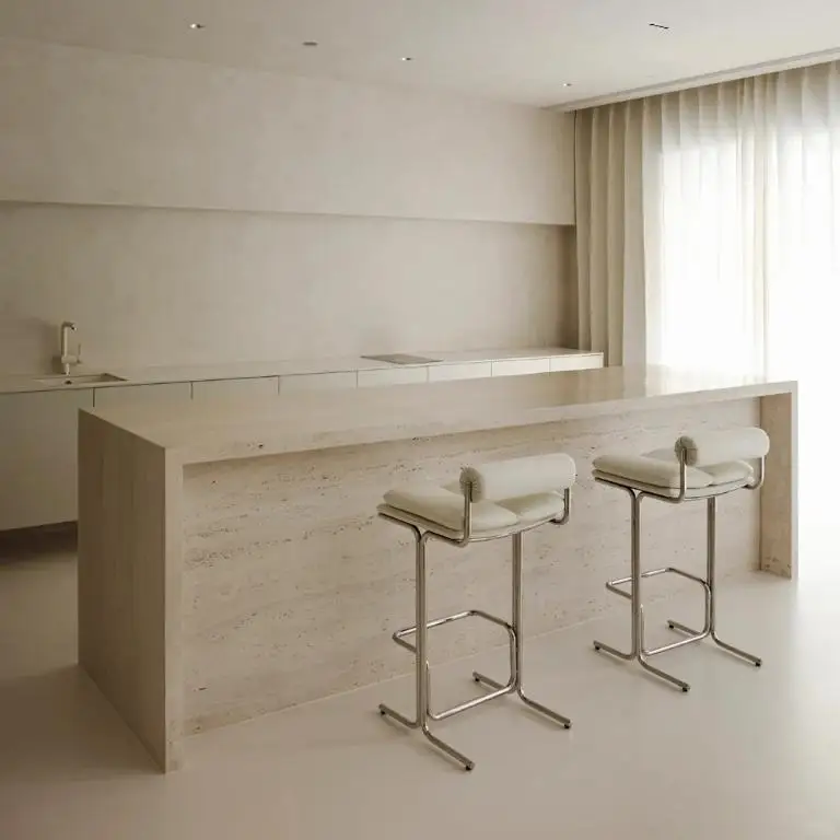 كرسي بار عالي إبداعي معدني مخصص على طراز العصور الوسطى من Home Island #3