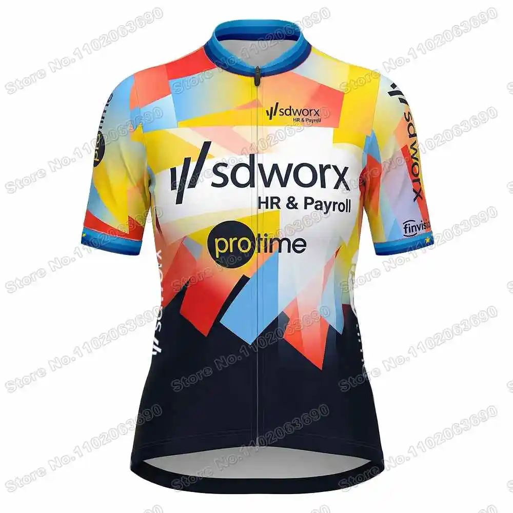 Femme Maillot Cyclisme Homme Été,Vêtements De Velo VTT Manche Courte MTB Jerseys Et Cuissard à Bretelle Avec 19D Coussin Gel,Ensemble Combinaisons De Cycling Respirant Séchage Rapide(A1,S Tenue Cycliste