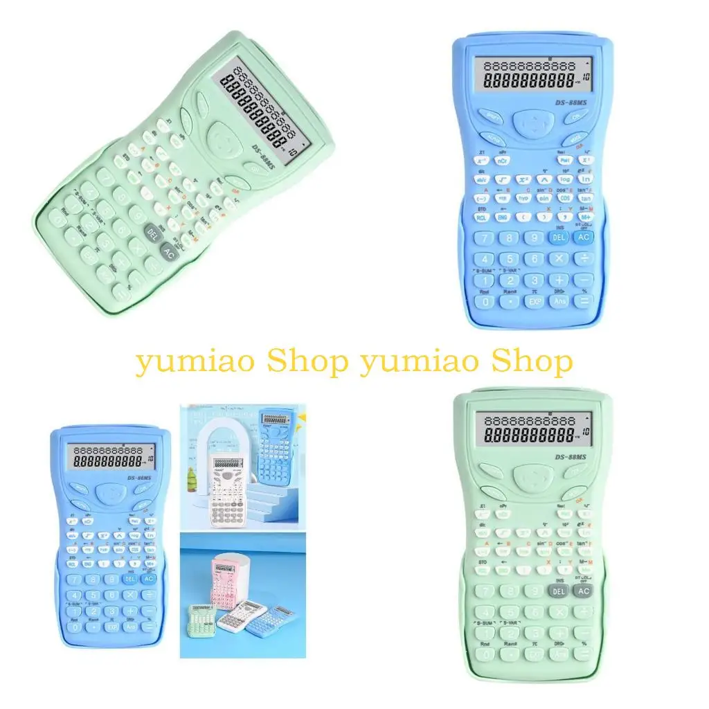 

587B Students Function Calculator All in Scientific Calculators Stationery Efficient for Students and Professionals