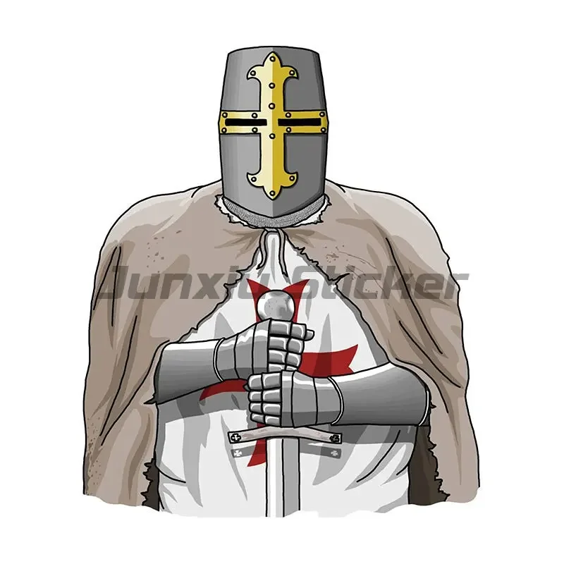 Crusades Knights Templar Car Sticker Vinyl Laptop Camper Truck Glass Window Decal Customizable 5