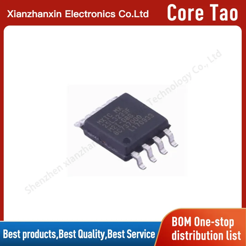 10pcs/lot MX25L3233FM2I-08G MX25L3233FM2I 25L3233F SOP8 Storage chip in stock