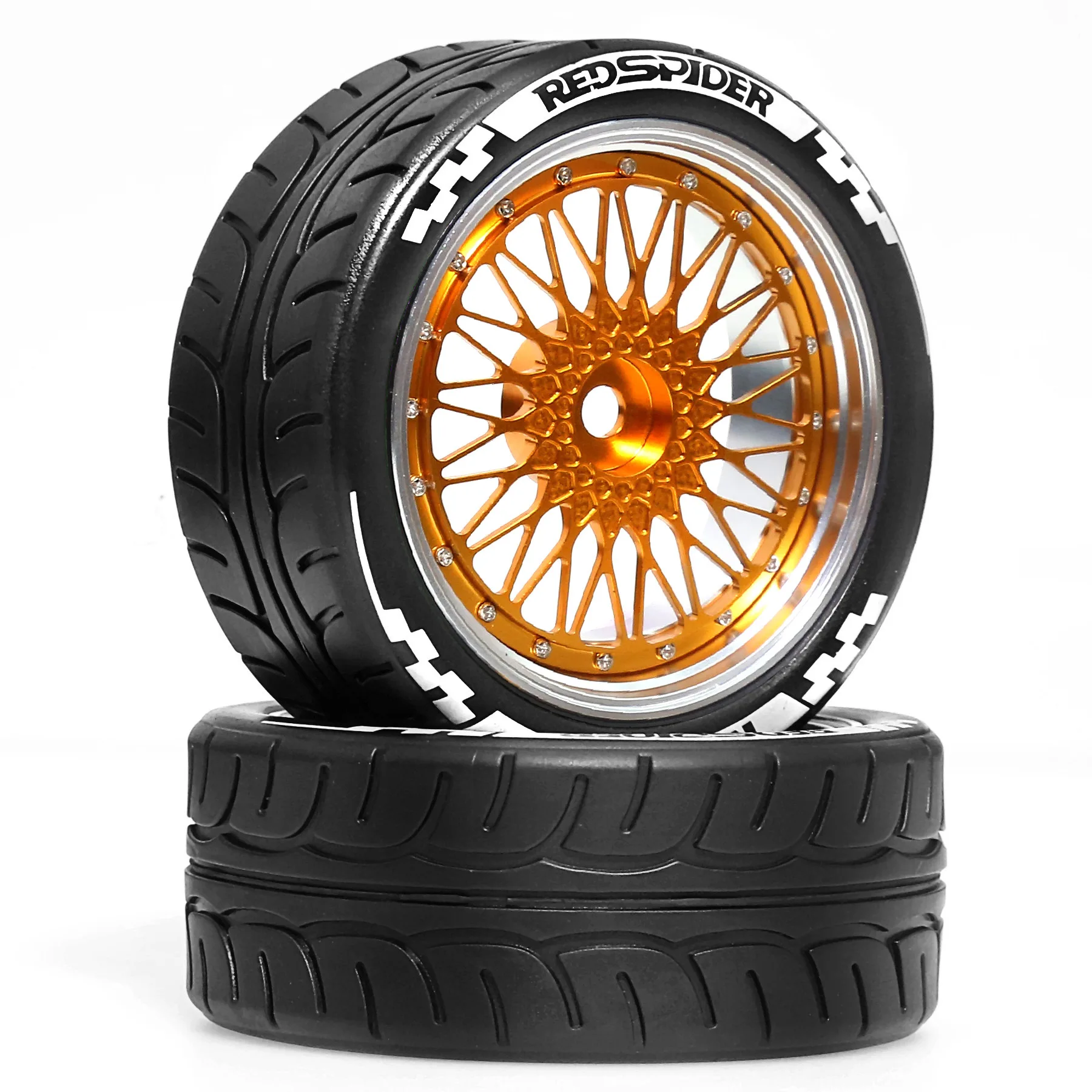 1/10 RC سباق عجلة الإطارات المعدنية حافة محور العجلة 12 مللي متر سداسية ل 1:10 RC الطريق سيارة Tmiyasu TT01 TT02 XV01 XV02 PTG-2 HSP HPI #4