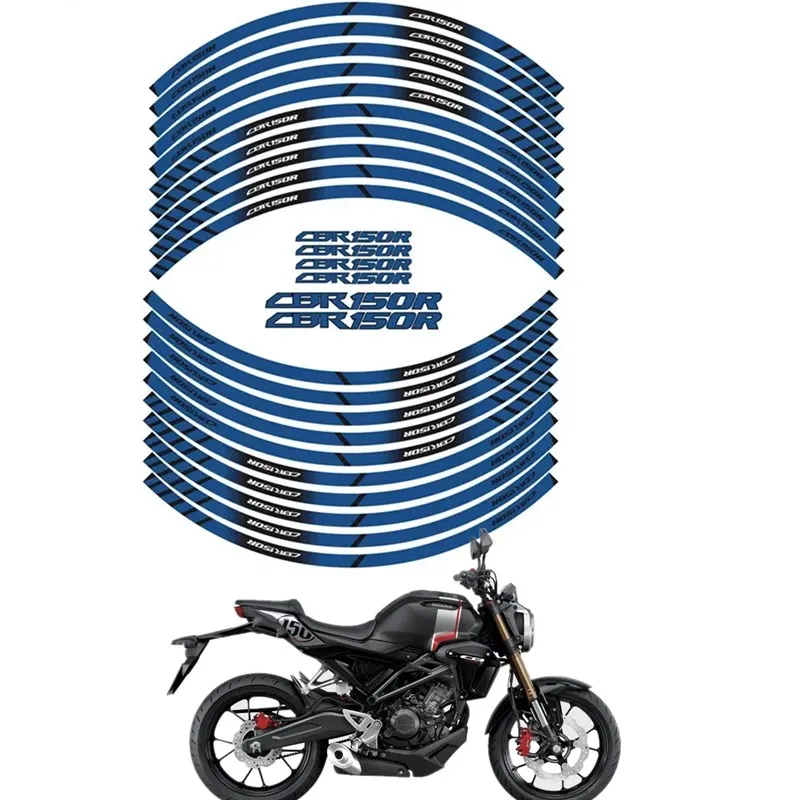 FOR HONDA CB150R Motorcycle Parts Contour Wheel Decoration Decal Sticker - B