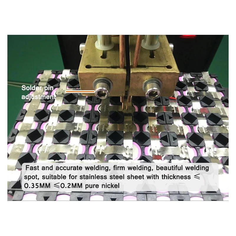 Lithiumbatterij Puntlasmachine JSD-IIS Miniatuur Huishoudelijke Draagbare Batterij Lasmachine Voetschakelaar 110/220V