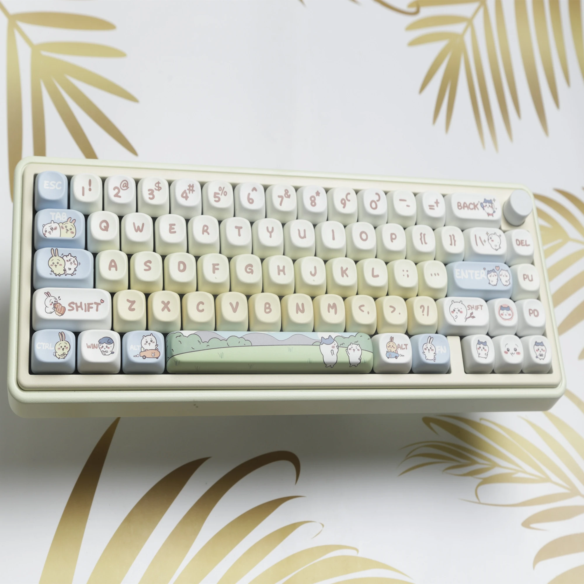 144 Tasten/Set Kohachi Keycaps pbt Moa Profil Dye-Sub niedlichen Anime Keycap 2,25 u 2,75 u für Alice mechanische Tastatur anpassung