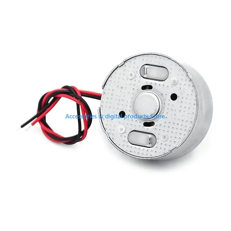 77JD Handheld Fan Motor Fast Speed DC1.5V-6.0V Voltages Ranging RF300 Fan Motor