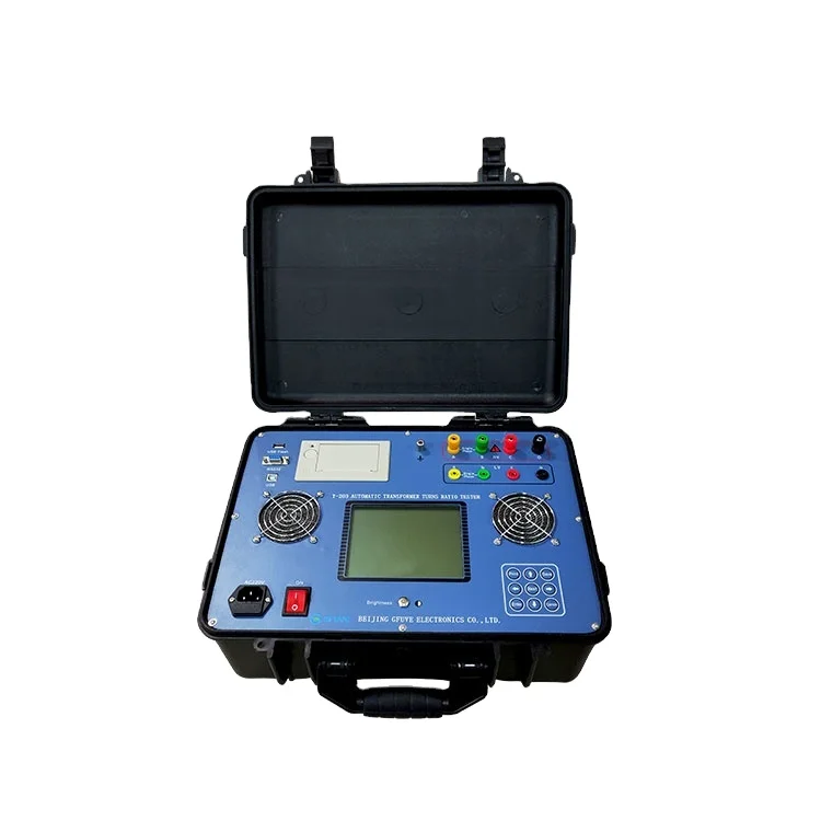 T-203 Factory Supply High Quality TTR Meter Transformer Turns Ratio Tester 3-Phase