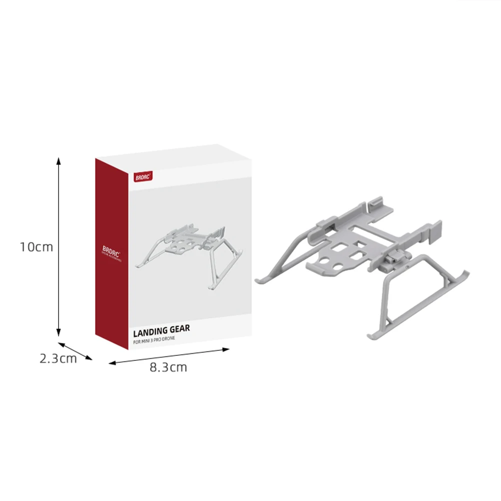 طوي الهبوط ل DJI Mini 3 برو/Mavic Mini/2/SE الإفراج السريع ارتفاع موسع الساق حامي الطائرة بدون طيار تمديد قدم