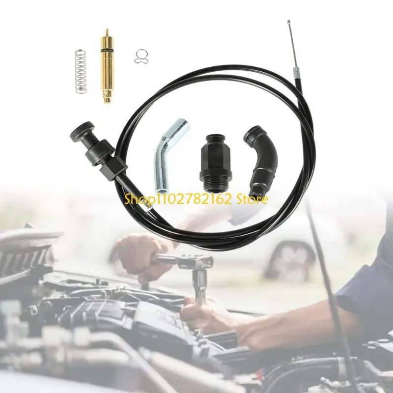 

547B Carburetor Choke Cable & Piston Choke Starter Valves for TRX500FA TRX500FGA