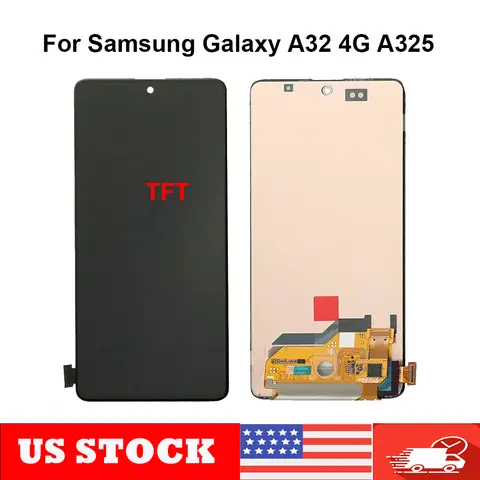 For Samsung Galaxy A32 4G A325 A325F A325M SM-A325F/DS LCD Display Touch Screen Digitizer Assembly Replacement