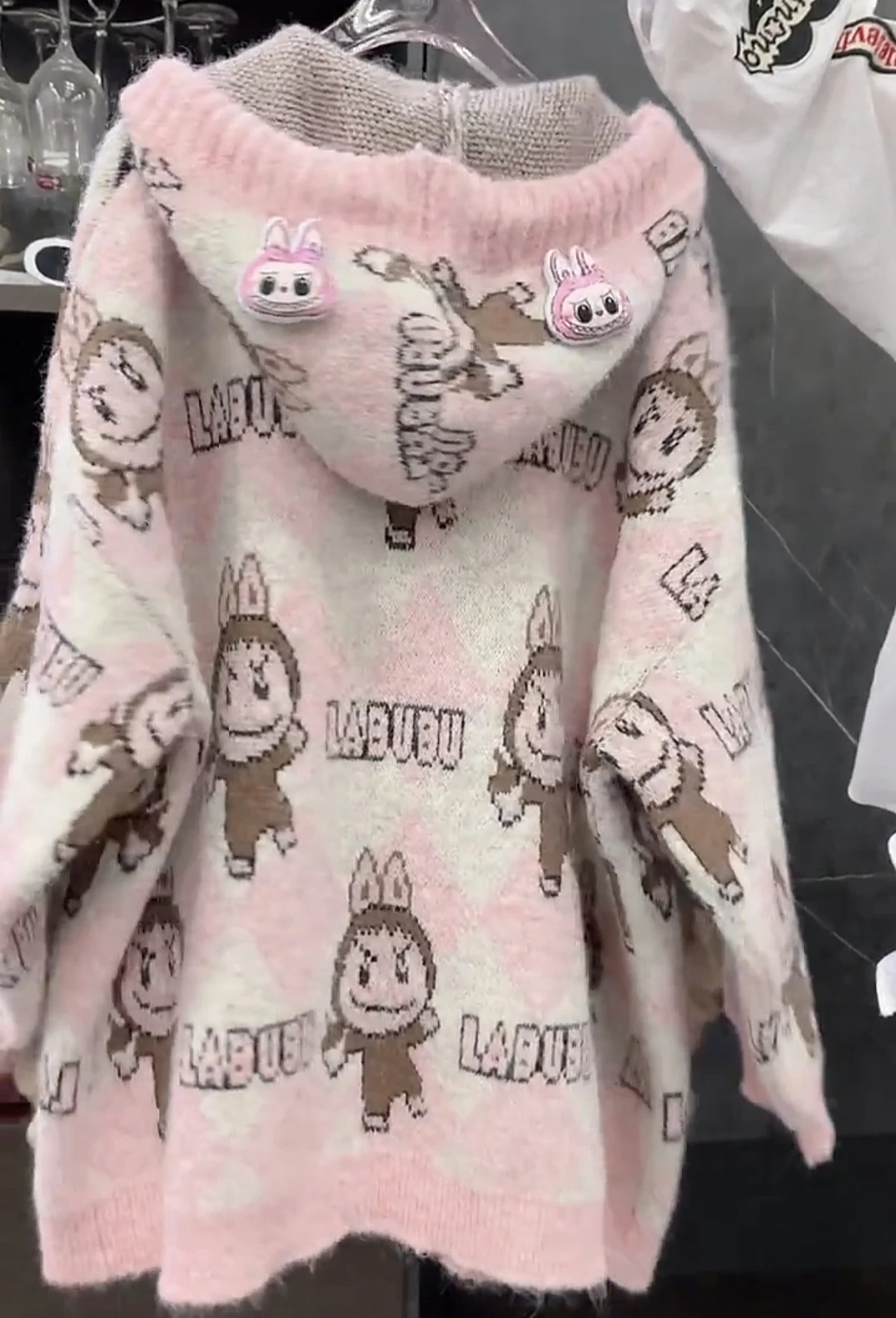 Dolce principessa donna maglioni nuovo autunno inverno cardigan monopetto con cappuccio cappotto tutto-fiammifero manica lunga top in maglia allentata