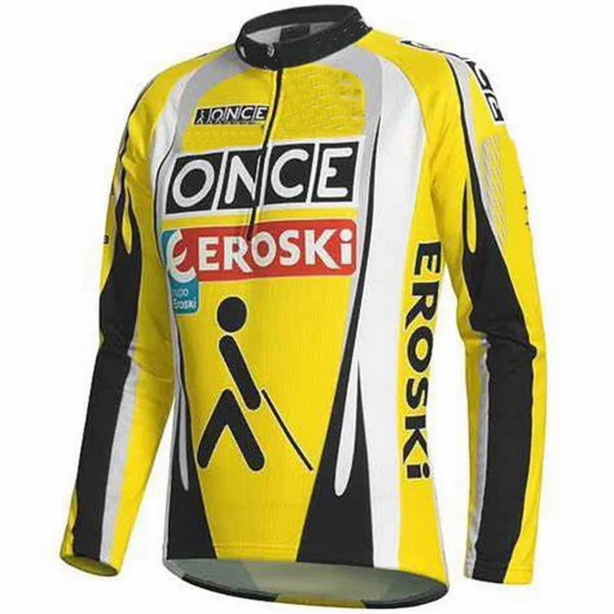 

Spring Summer Only Cycling Jerseys ONCE EROSKI TEAM RETRO CLASSIC Long Sleeve Men Bike Wear Cycling Clothing