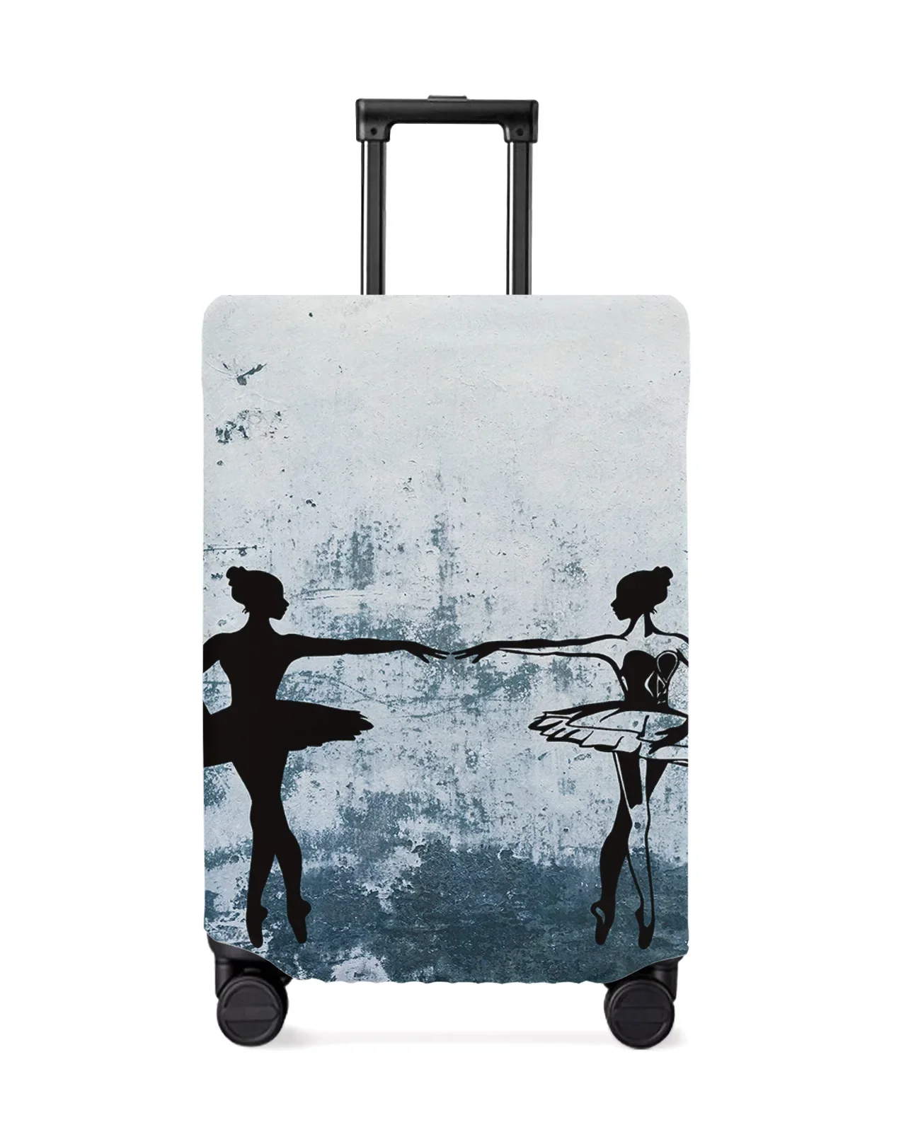 

Girl Ballet Dancer Wall Travel Luggage Protective Cover for Travel Accessories Suitcase Elastic Dust Case Protect Sleeve