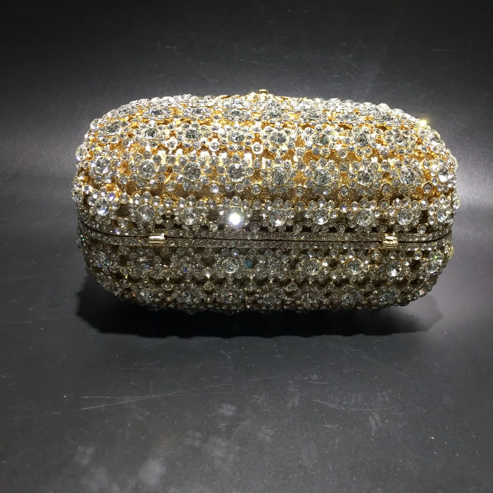 New Dinner Bag Trendy Rhinestone Bag Fashionable and High-End Shoulder Handbag Women's Bag image 6