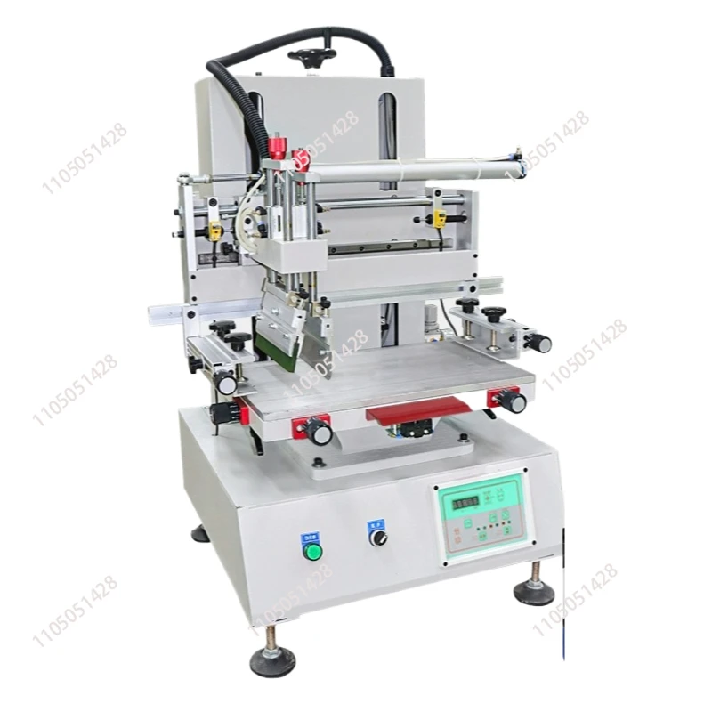 Semi-Automatic Screen Printing Machine Desktop Desktop Small Pneumatic Screen Printing Machine Solder Paste Vertical