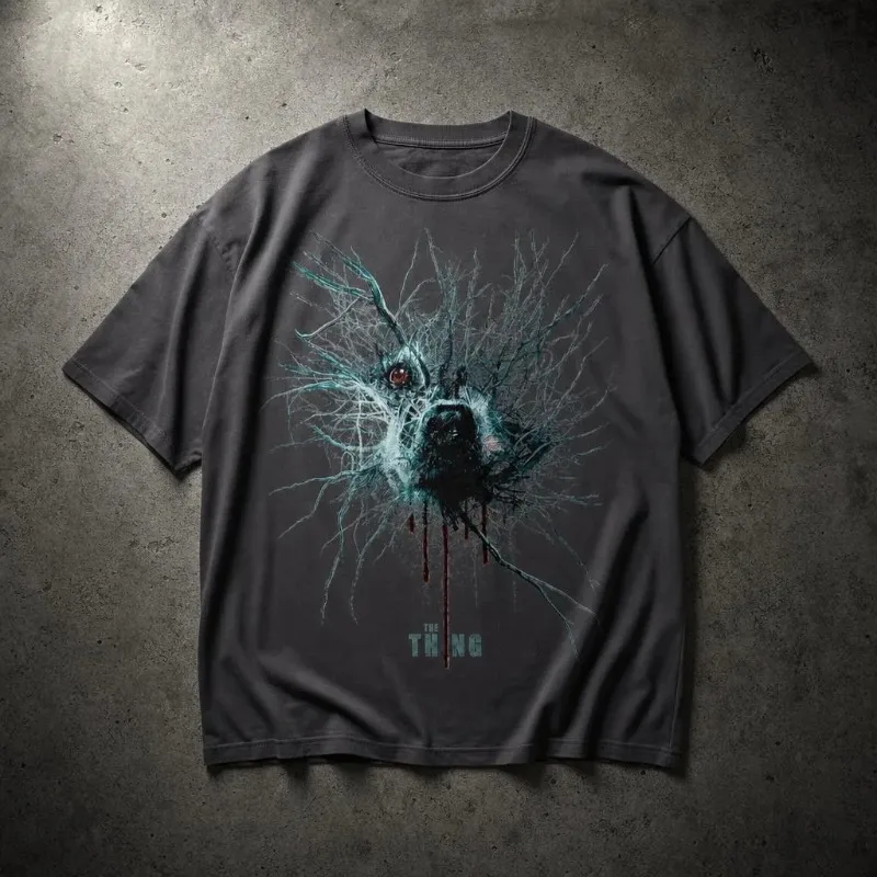 Monster Shaped Horror Sci-fi Monster T-shirt Men's T-shirt Summer New Unisex T-shirt