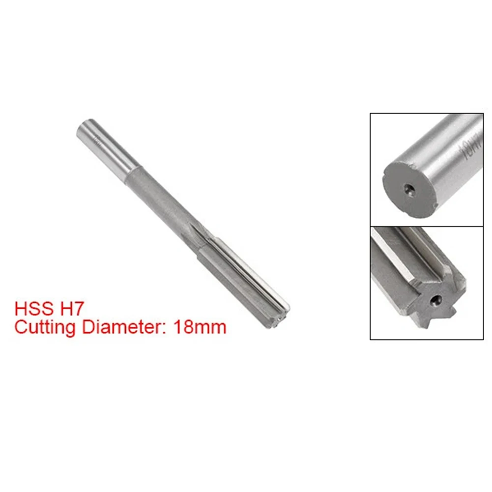 Collet Tool Chuck Reamer For General Applications 175mm Overall Length For Drilling Machines 6 Flute Machine Cutter