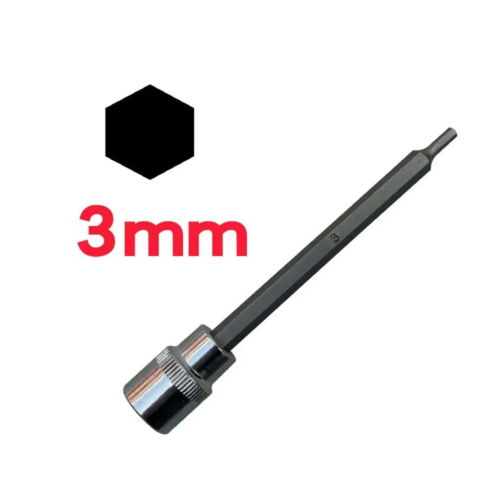 

1Pc Drill Socket Adapter For Driver Hex Screwdriver Bit 3/8 Inch Drive Wrench Socket Adapte RHand Tools H3-H10 110mm