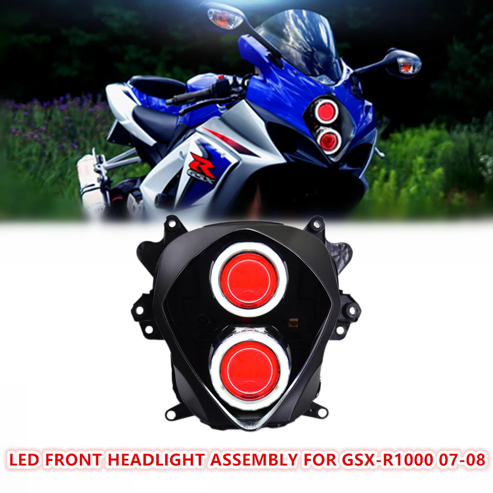 KT LED Headlight Suitable for Suzuki GSXR1000 GSX-R1000 2007 2008