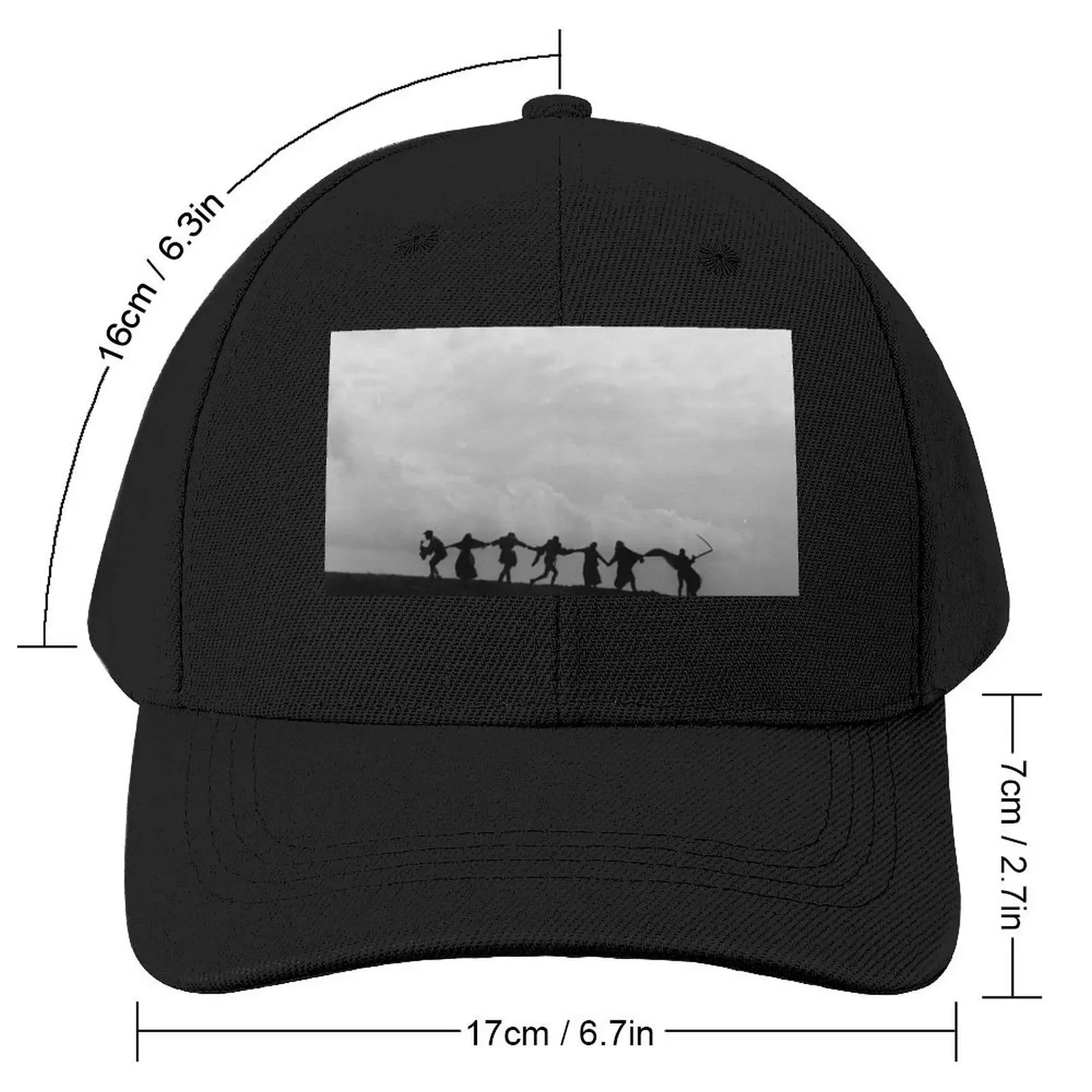 The Seventh Seal Ingmar Bergman vintage Baseball Cap Luxury Man Hat Beach Bag party Hat Sunscreen Hats Woman Men's