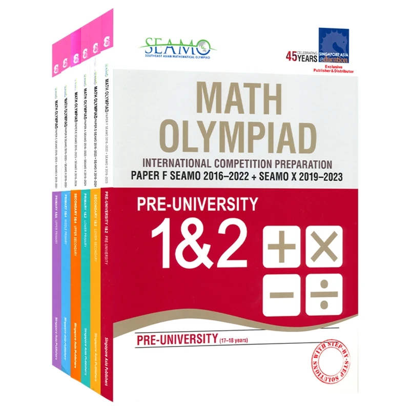 SAP Maths Olympiad International Competition Preparation Paper A-F Singapore Mathematical Olympiad SEAMO Question Set