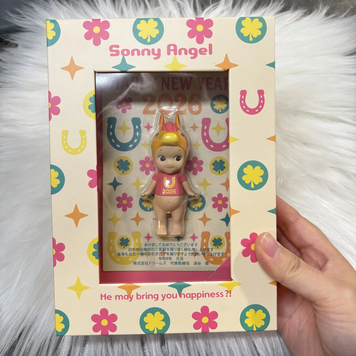 

Фигурки Sonny Angel 2026 Horse New Year Card — абсолютно новые, в запечатанной упаковке