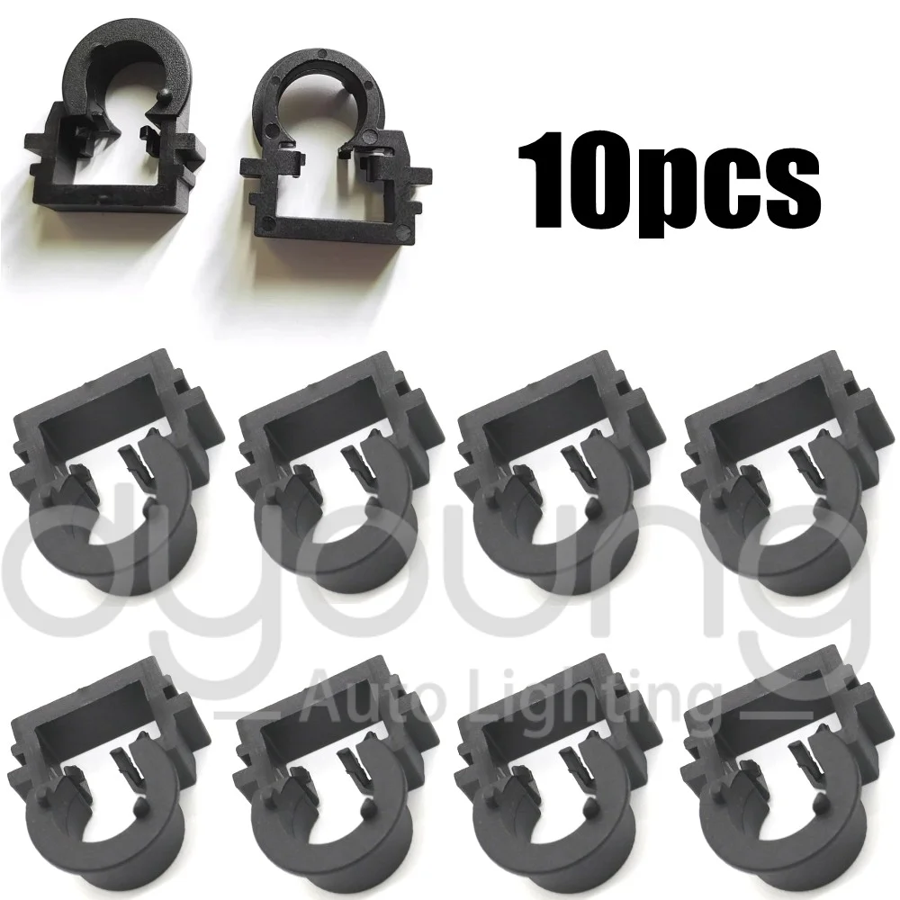 

10Pcs H1 LED Bulb Adapter Holder Base For Ford Focus MK3 Fiesta Mondeo High Beam Headlight