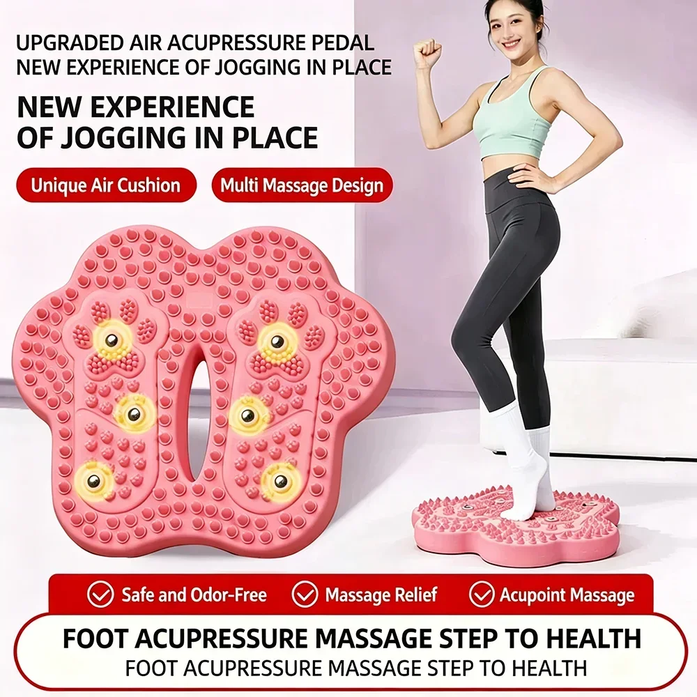 Aufblasbare Anti-Rutsch-Akupressur-Fußmassagematte Aufblasbare Fußmassagematte mit starken Saugnäpfen Faltbar Tragbar mit Drainagelöchern – Detail 2