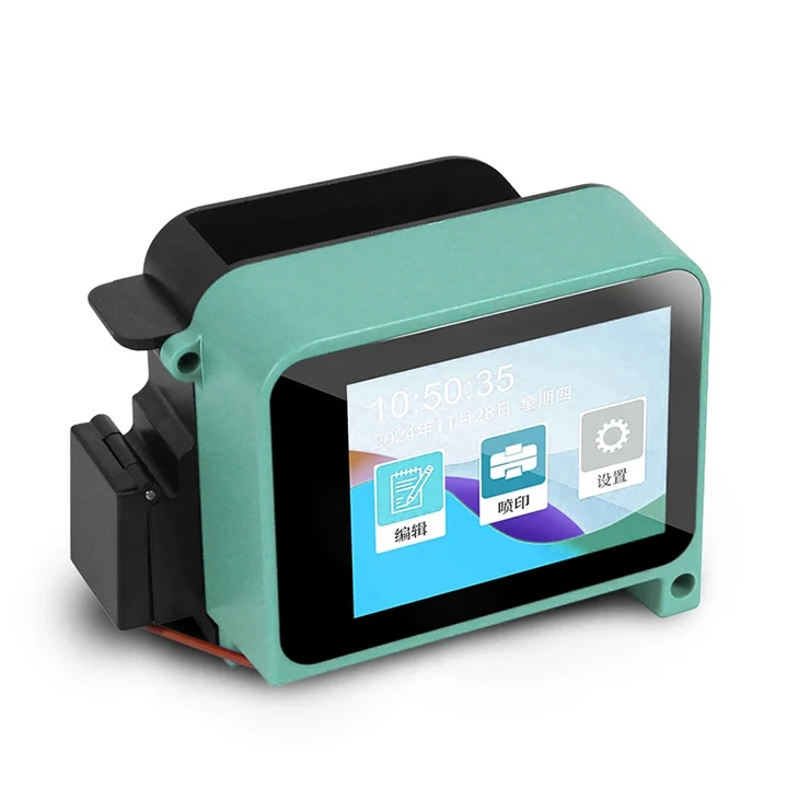 Neue Inkjet Drucker Wasserdichte Tragbare Mini Glas Keramik Kunststoff Logo Aufkleber Drucker Druckmaschine Handheld Inkjet