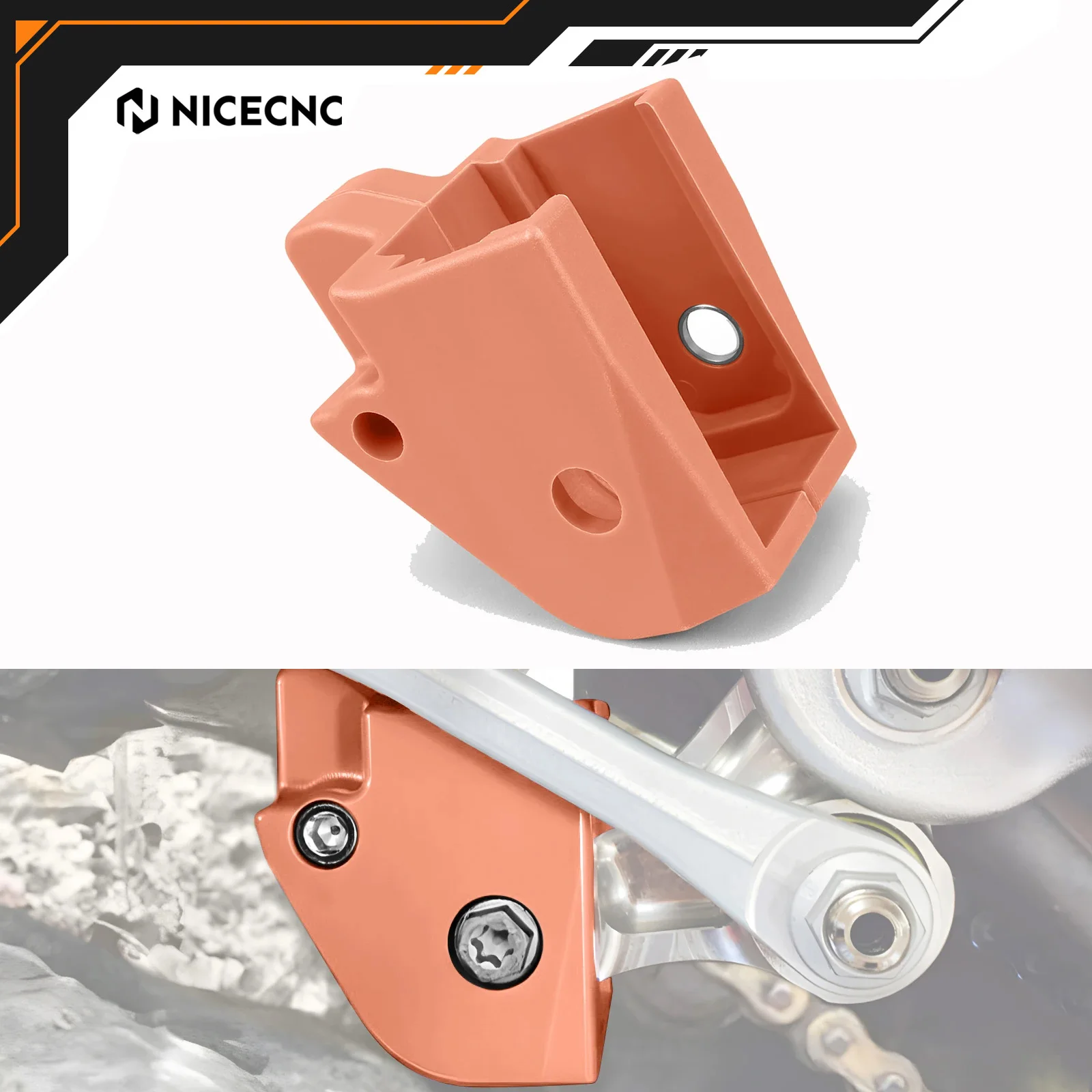 

NICECNC Linkage Guard For KTM SX-F 450 SX 125 XC 300 XCF 250 2012-2022 For Husqvarna TE300 FE350 FE501 GasGas EC300 EC250 MC125