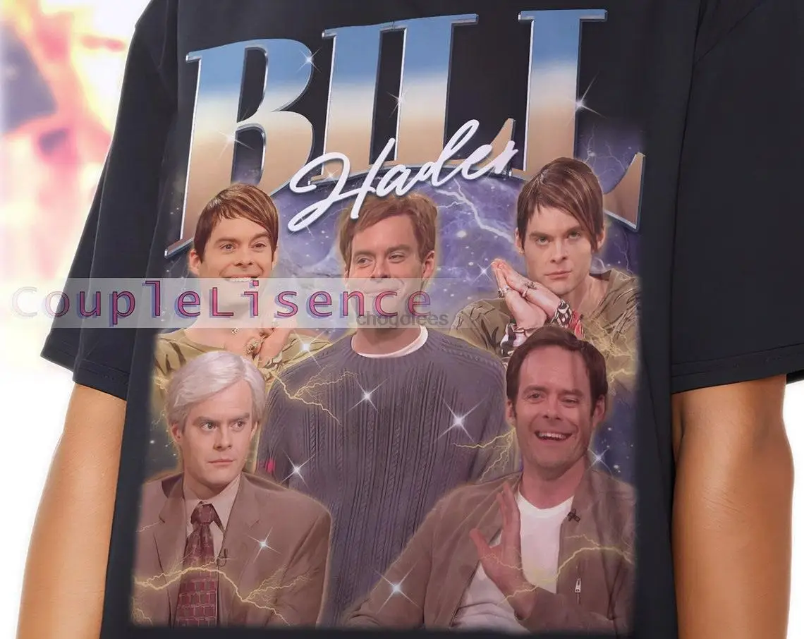 BILL HADER Vintage Shirt  Bill Hader Homage Fan Tees  Bill Hader Homage Retro  Bill Hader Graphic Retro 90s  Bill Hader Merch