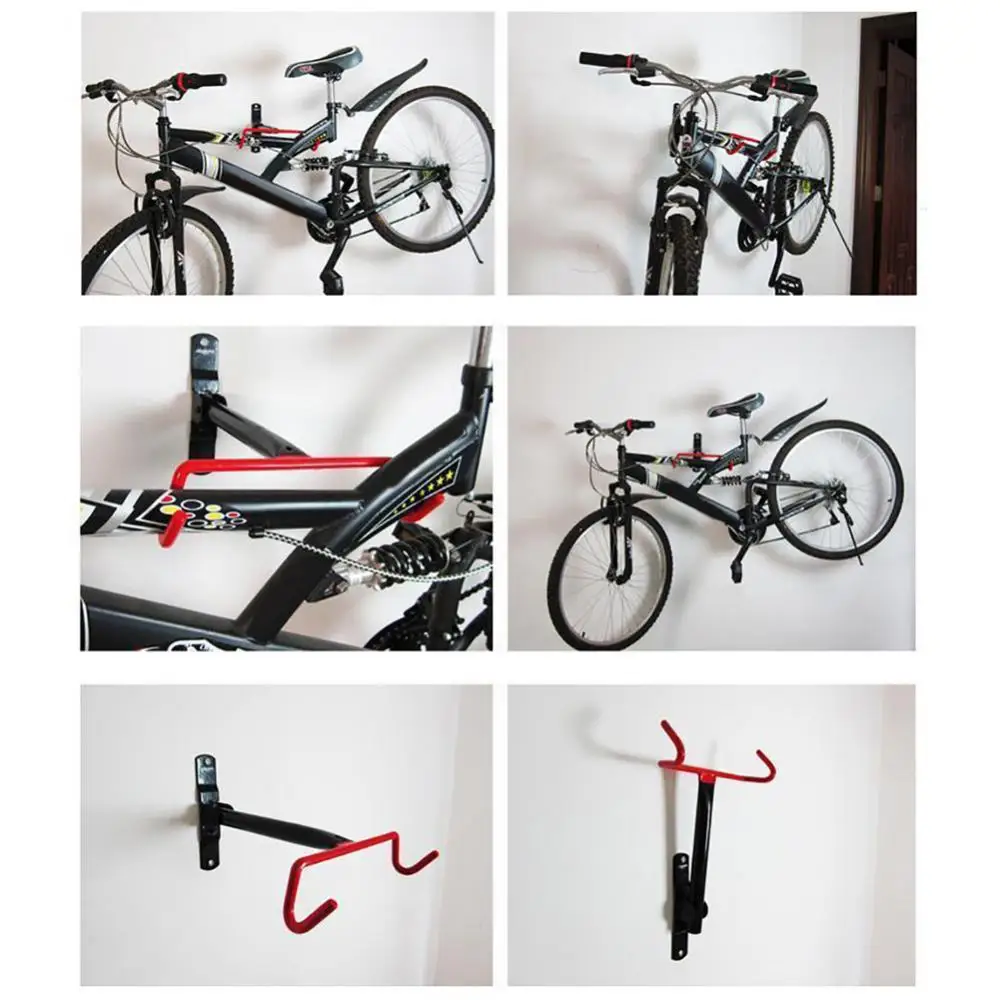 Wall Mount Bicycle Storage Display Rack Stand Garage Bike Hook Hanger Holder