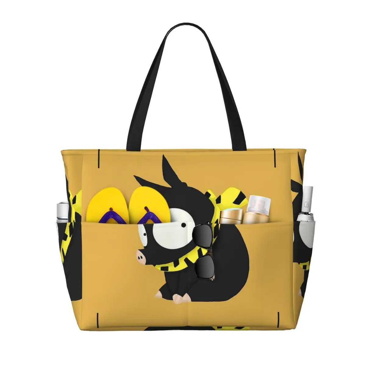 

Kanji Ranma Anime Manga Beach Tote Bag Sport Gym Yoga Duffle Large Tote Bag Women Travel Bag Fitness bag
