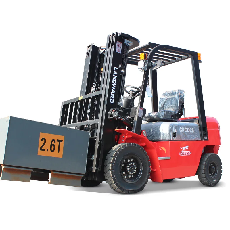 EPA All Terrain Forklift High Power All-In-One 3 Ton 4WD Forklift Made In China Counterbalance Forklift Diesel Engine Customized