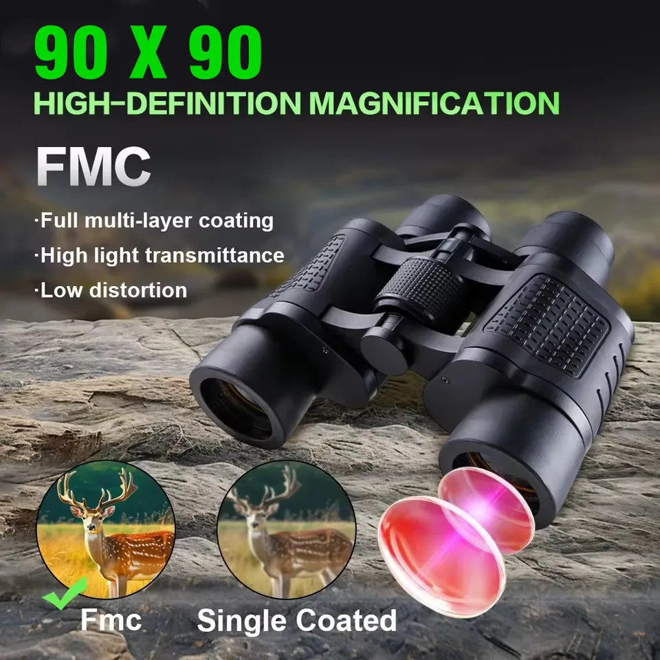 90X90 Powerful Binoculars Long Range Telescope Zoom HD BAK4 High Magnification Professional Monocular for Camping Hunting Travel view 3