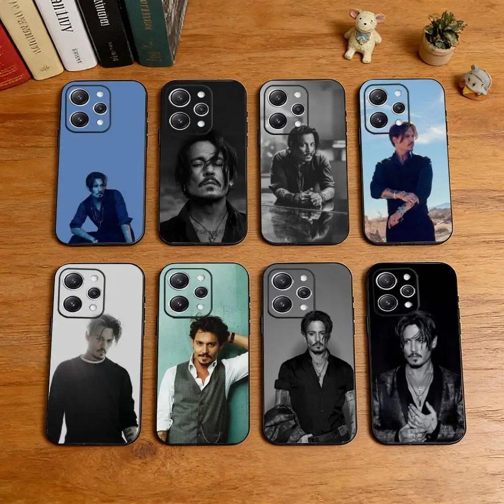 

Actor J-Johnny D-Depp Cool Phone Case Silicone Soft For IPhone 17 16 15 14 13 12 11 X XR Plus Pro Max Plus