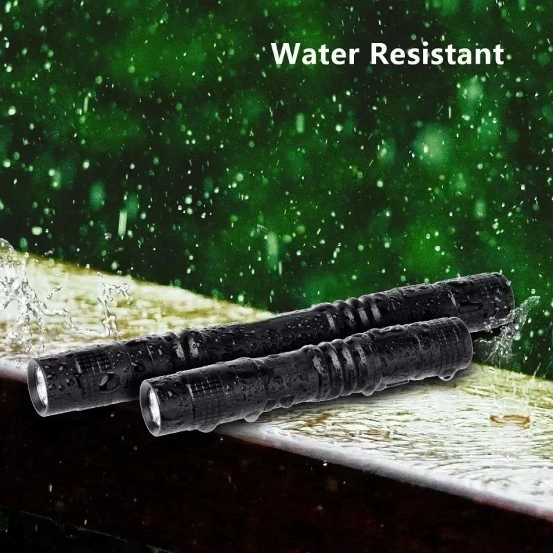 Small Mini LED Flashlight Handheld Pen Light Flashlight Tactical Pocket Torch PenLight with Clip Led Pen Flashlight