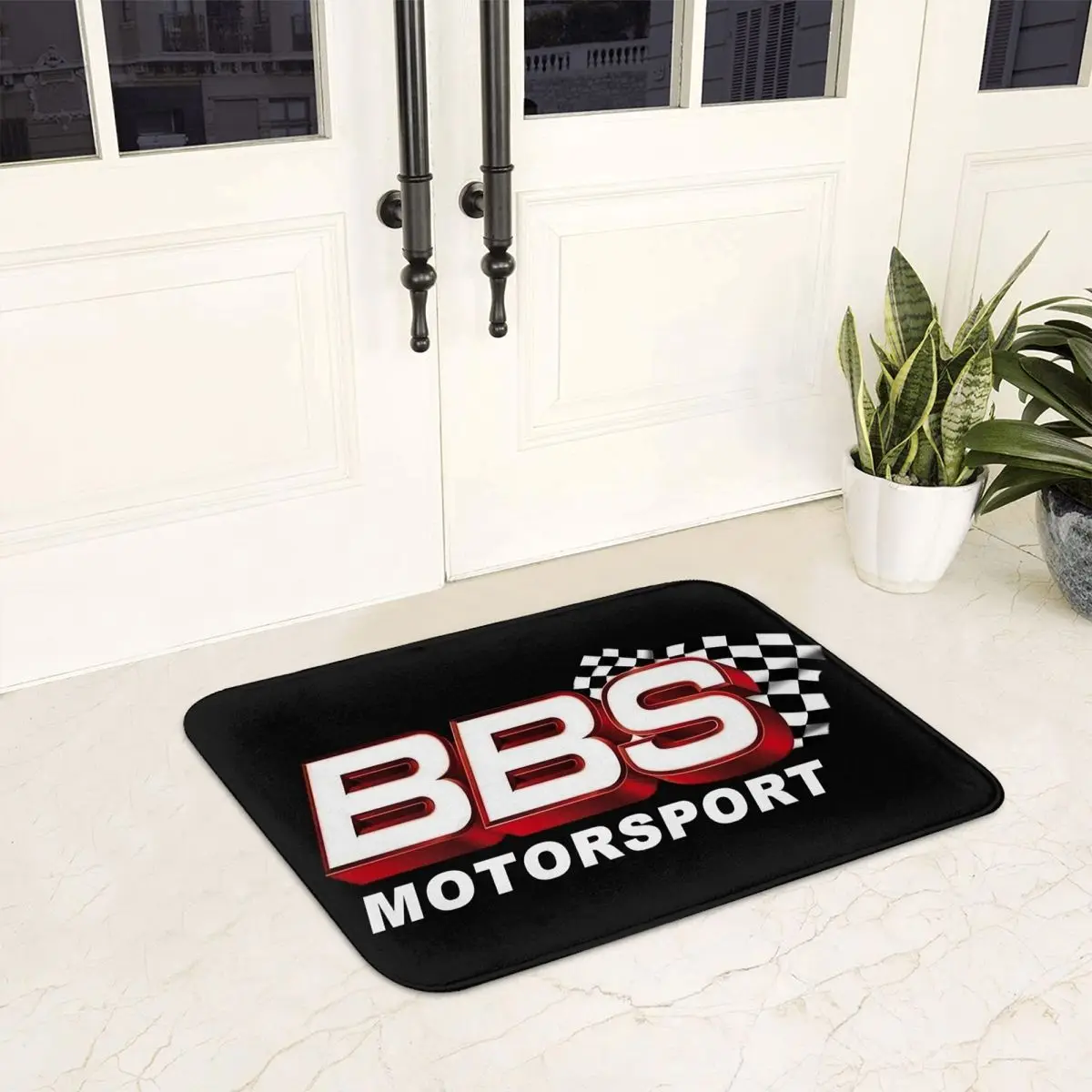 BBS Wheel HubHallway Anti-slip Doormat Floor Mat Sand Scraping Carpet Rug for Kitchen Entrance Home Bedroom Footpad Mats