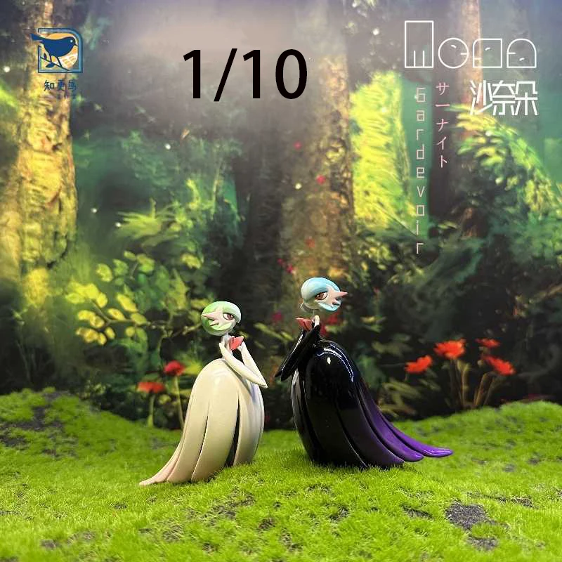 Pokemon GK 1/10 Mega Gardevoir Anime Action Figur Modell Spielzeug Geschenk für Geburtstag Kinder 8,5*17*16 cm